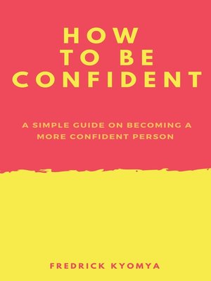 How to Be Confident - ebook